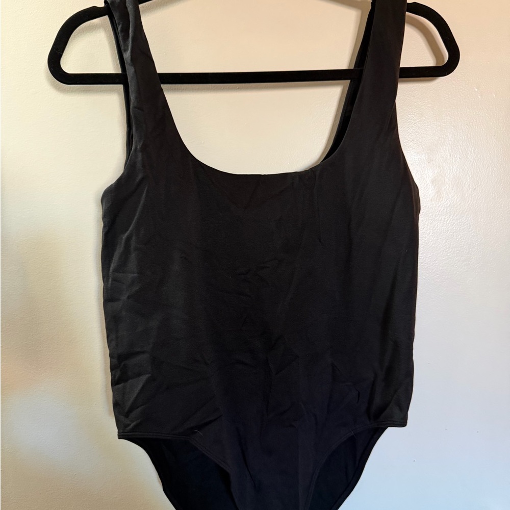 Target A New Day Black V-Neck Top